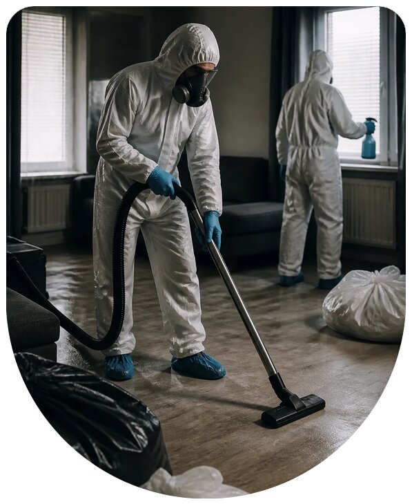 Профессиональная уборка после смерти с дезинфекцией в Лесосибирске